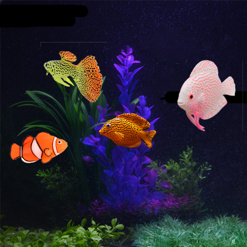Aquarium Fish Glow In The Dark - Glow in the Dark Luminous Silicone