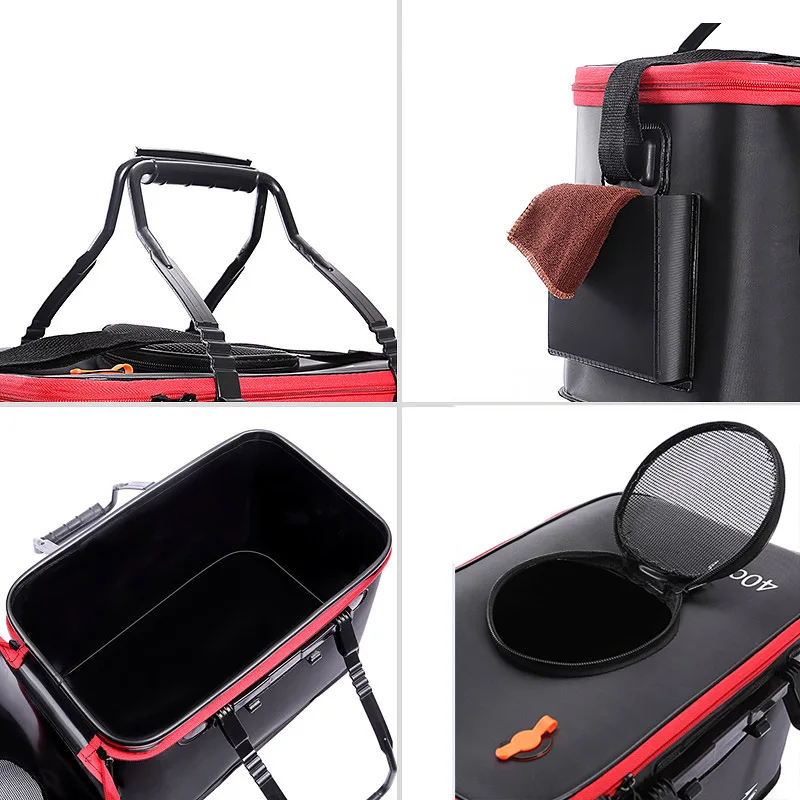 Fishing Bucket Folding Thicken - đánh giá và giá Aquarium Fish Bowl