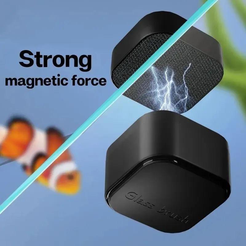 Mini Square Magnetic Brush Aqu - đánh giá và giá Aquarium Fish Maintenance