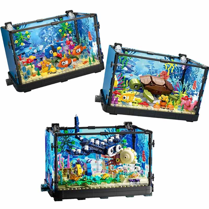 Fish Tank Building Block Set w - đánh giá và giá Aquarium Fish Names