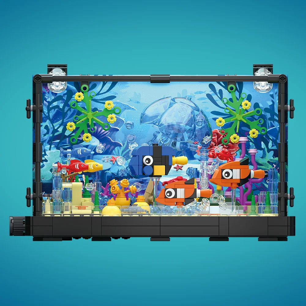 Fish Tank Building Block Set w - đánh giá và giá Aquarium Fish Names