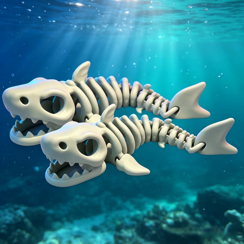 Shark Skeleton Aquarium Decor  - đánh giá và giá Aquarium Fish Quarantine