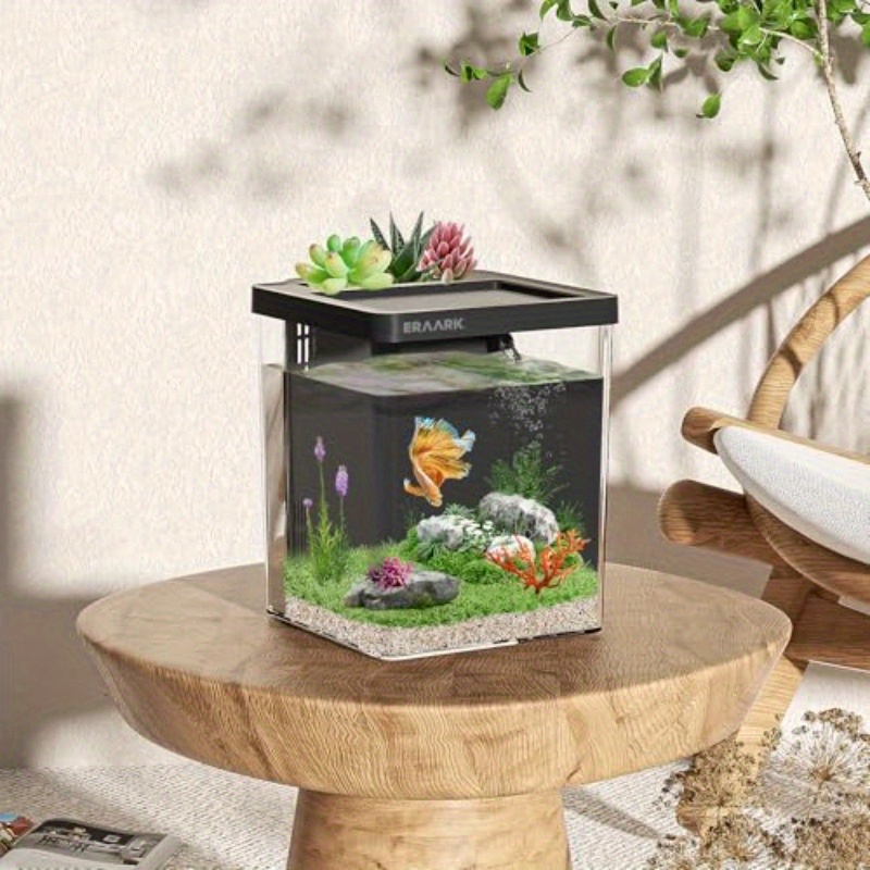 Office/Home Desktop Aquarium W - đánh giá và giá Aquarium Fish Keeping