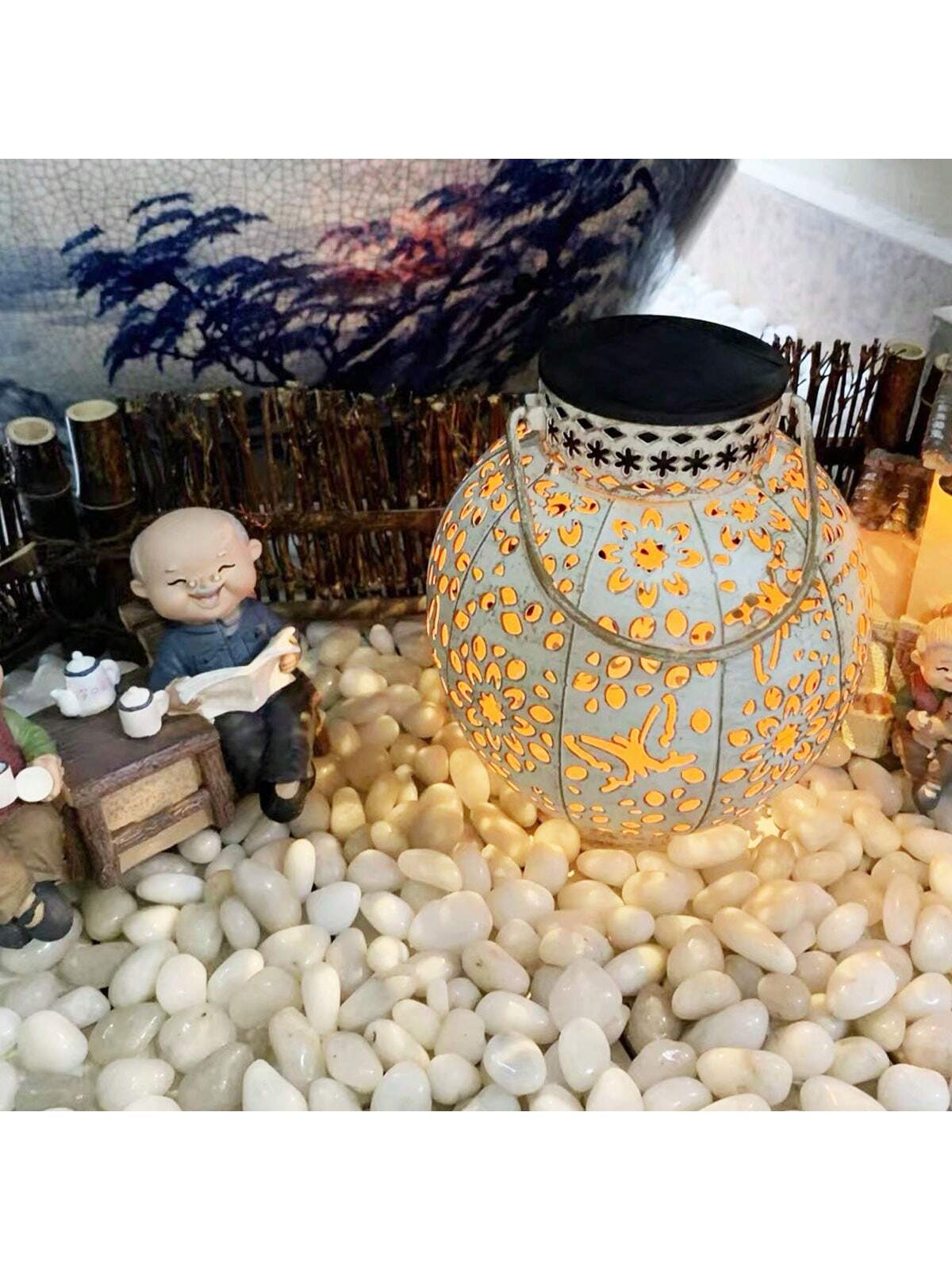 River Rocks Decorative Ornamen - đánh giá và giá Aquarium Fish Big