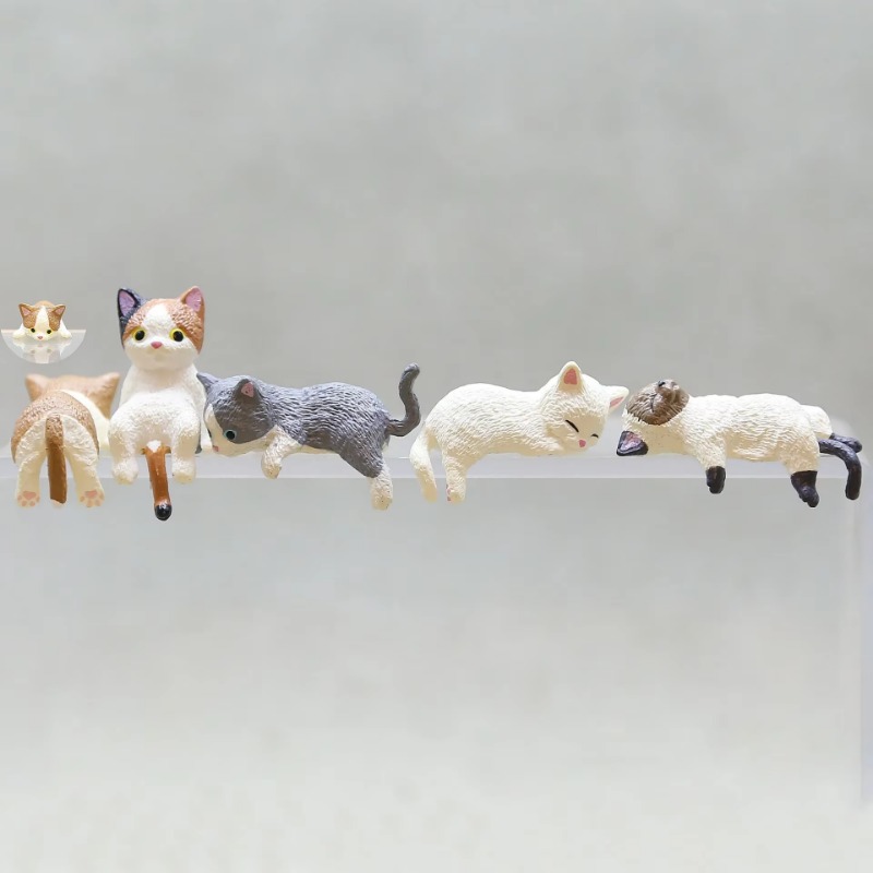 1Pc Cute Cartoon Cat PVC Home  - đánh giá và giá Aquarium Fish Names