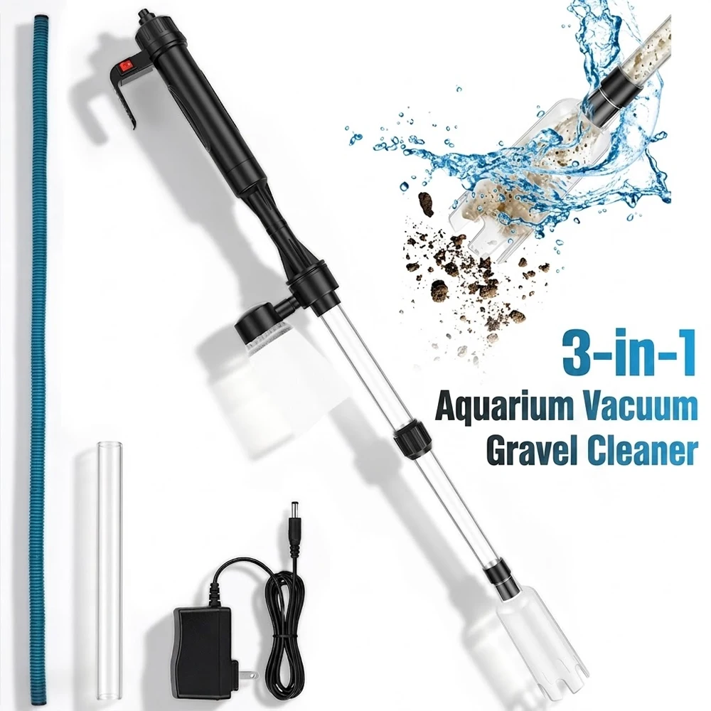 Aquarium Vacuum Gravel Cleaner - đánh giá và giá Aquarium Fish Maintenance