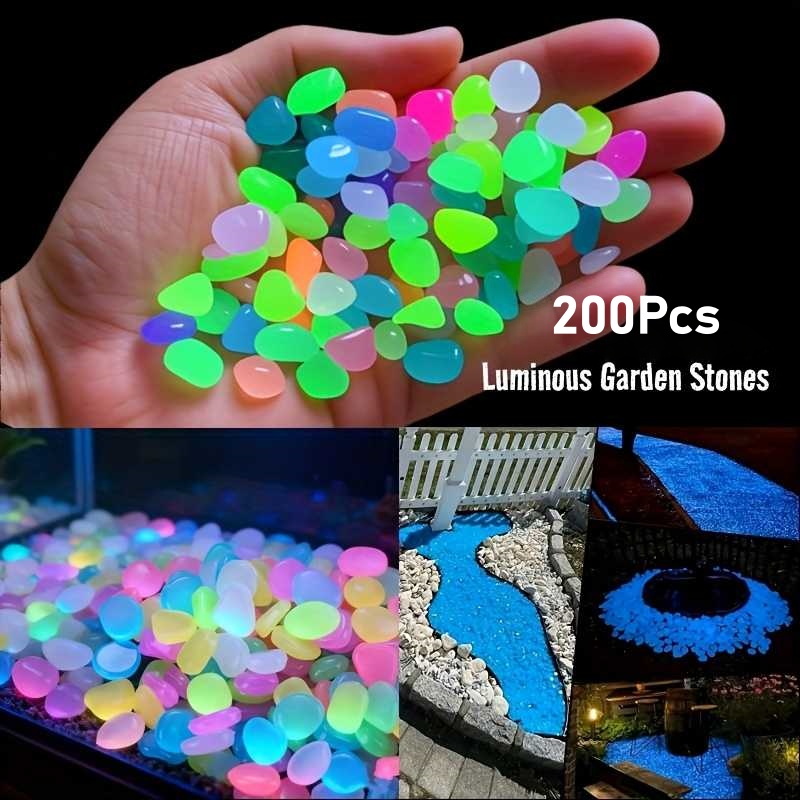 200Pcs Glow in the Dark Garden - đánh giá và giá Aquarium Fish Glow In The Dark