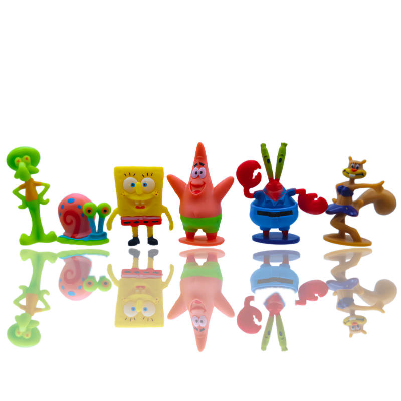 6pcs SpongeBob Fish Tank Decor - đánh giá và giá Aquarium Fish Bowl