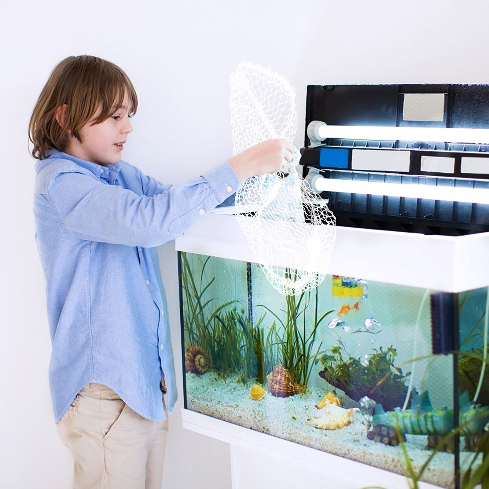 Aquarium Nylon Fish Tank Cover - đánh giá và giá Aquarium Fish Keeping