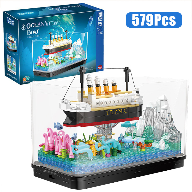 MOC Titanic Cruise Line Pirate - đánh giá và giá Aquarium Fish Keeping
