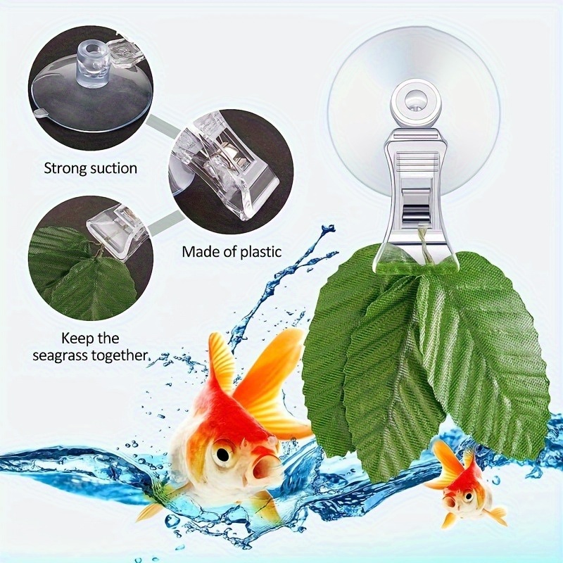 8pcs Fish Seaweed Clip Plant S - đánh giá và giá Aquarium Fish Quarantine