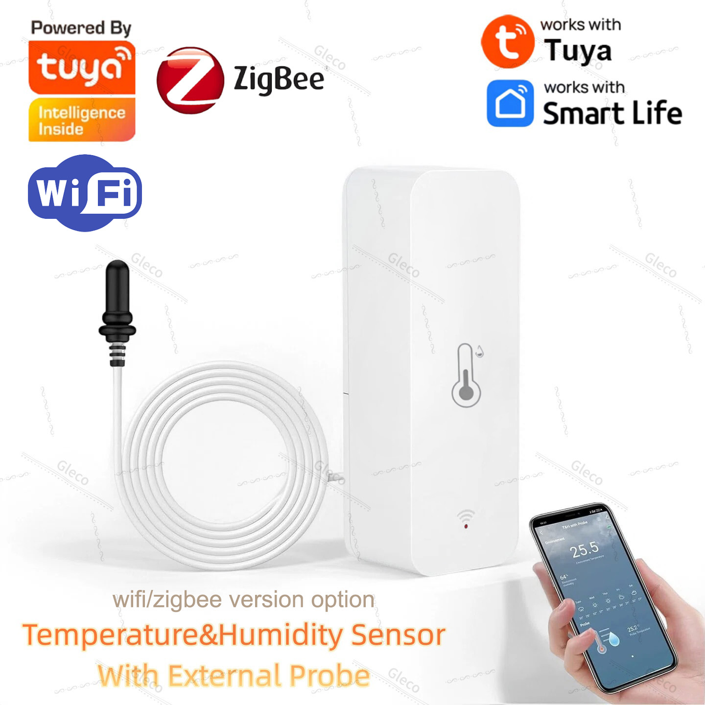Tuya Wifi Zigbee Temperature a - đánh giá và giá Aquarium Fish Bowl