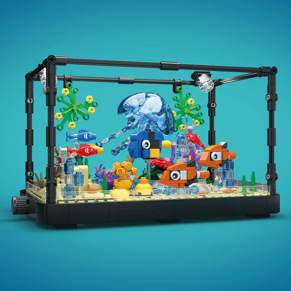 Fish Tank Building Block Set w - đánh giá và giá Aquarium Fish Names