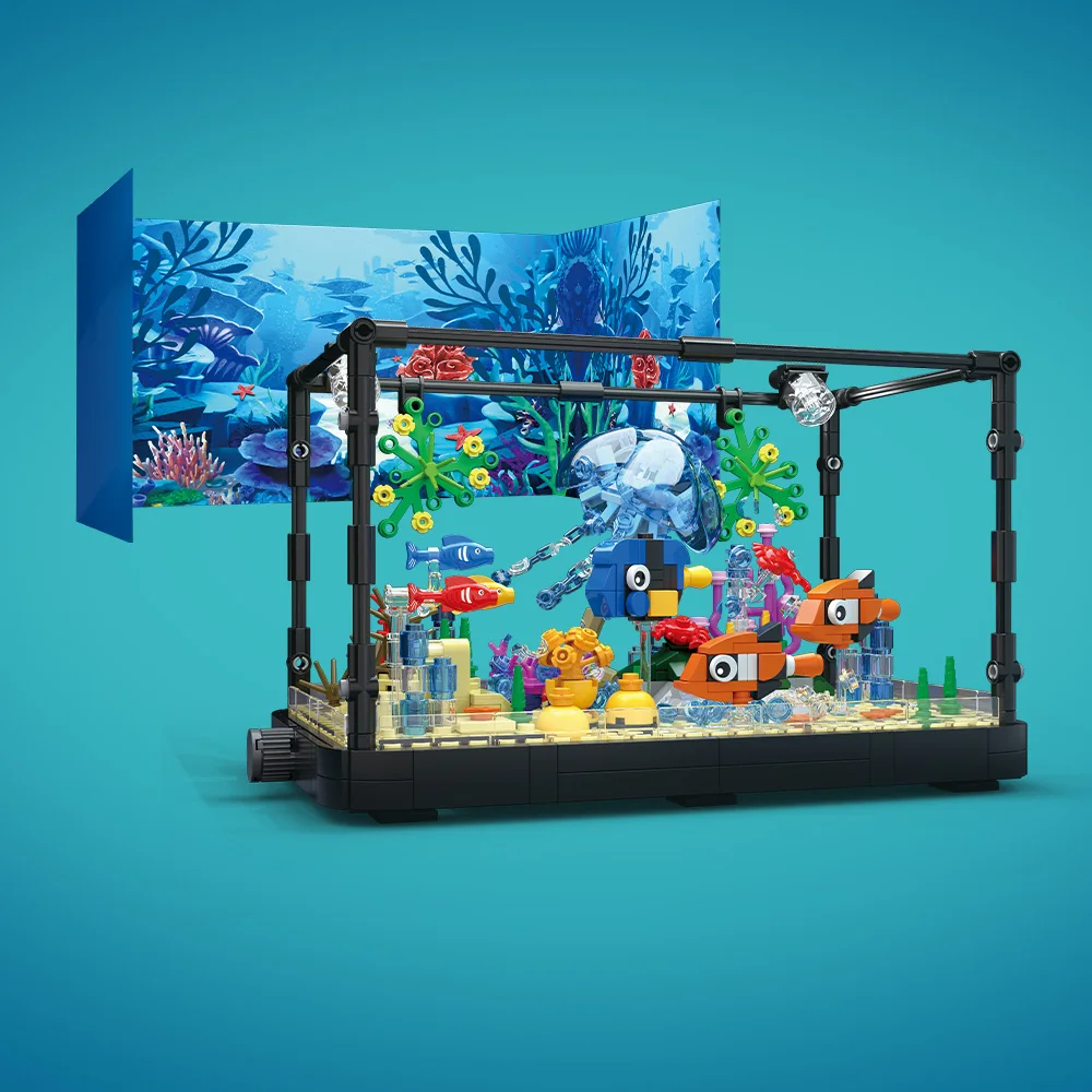 Fish Tank Building Block Set w - đánh giá và giá Aquarium Fish Names