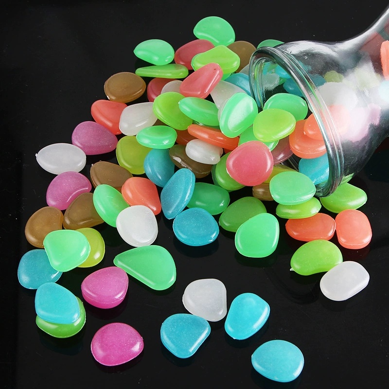 100/200Pcs Luminous Sand Glow  - đánh giá và giá Aquarium Fish Glow In The Dark