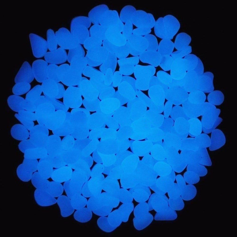 Fish Tank Rocks Glow Blue Pebb - đánh giá và giá Aquarium Fish Bowl