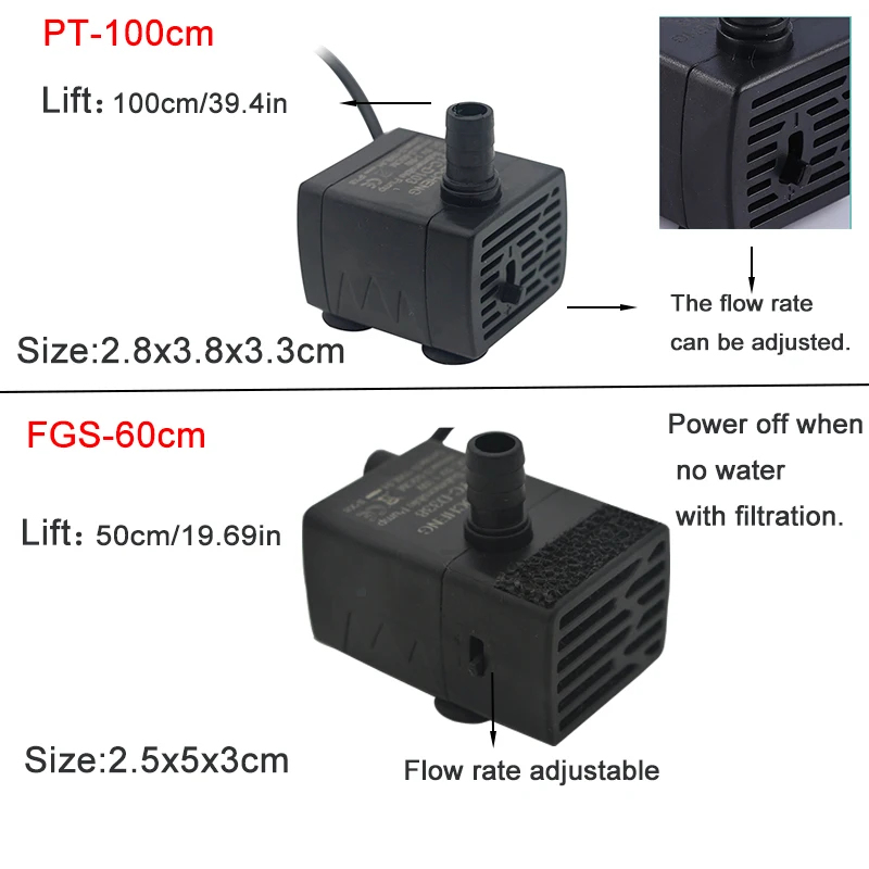 USB Aquarium Submersible Water - đánh giá và giá Aquarium Fish Images