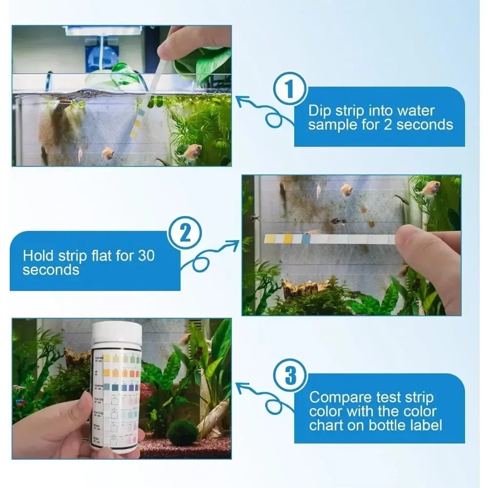 Aquarium Test Strip  PH Qualit - đánh giá và giá Aquarium Fishing