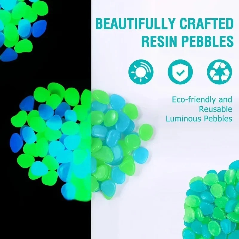 100-1000pcs Outdoor Luminous S - đánh giá và giá Aquarium Fish Glow In The Dark