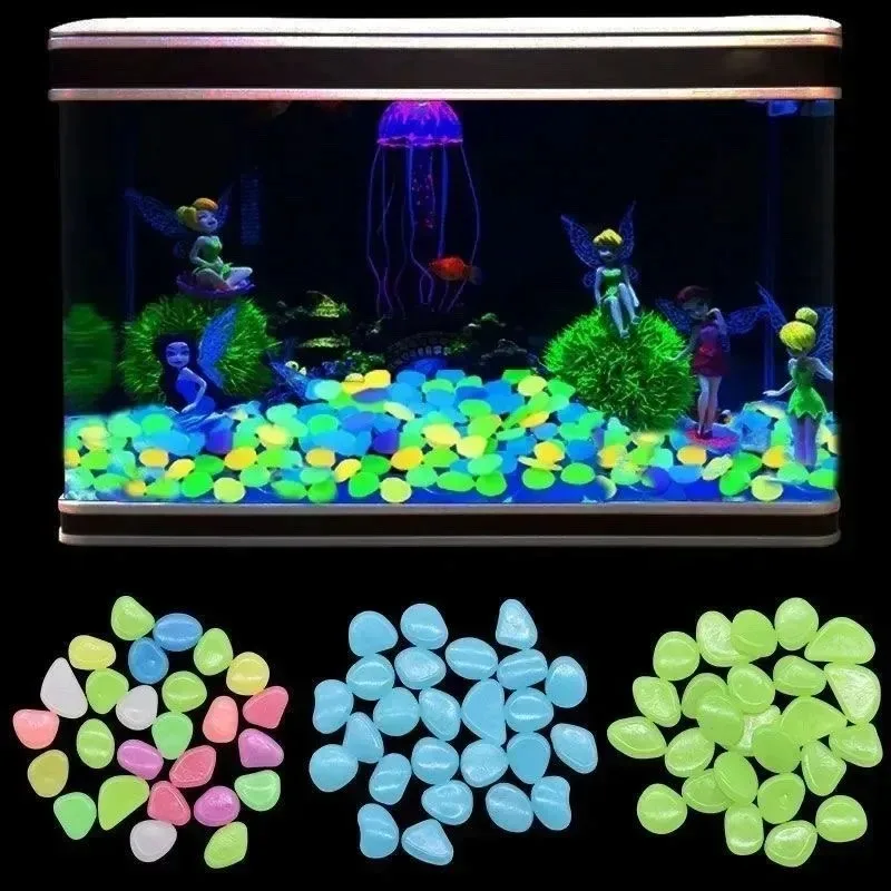 100-1000pcs Outdoor Luminous S - đánh giá và giá Aquarium Fish Glow In The Dark