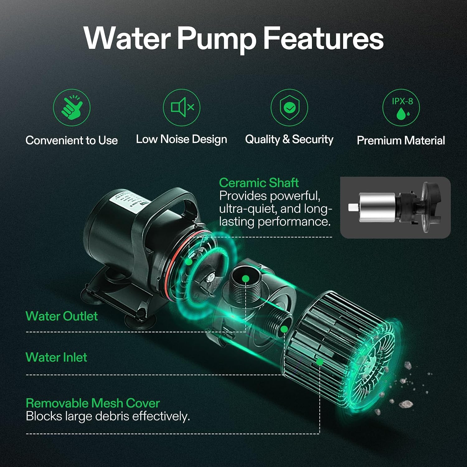 1600GPH Sub Water Pump for Pon - đánh giá và giá Aquarium Fish Usa