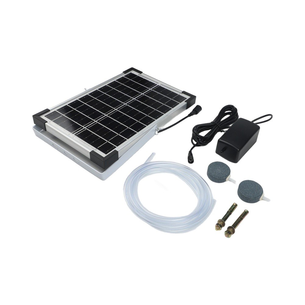 Solar Powered Pond Oxygenator  - đánh giá và giá Aquarium Fish Maintenance