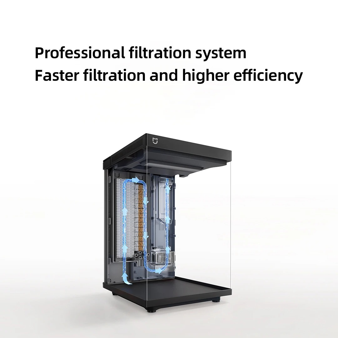 NEW MIJIA Smart Desktop Aquari - đánh giá và giá Xiaomi Aquarium Fish Tank