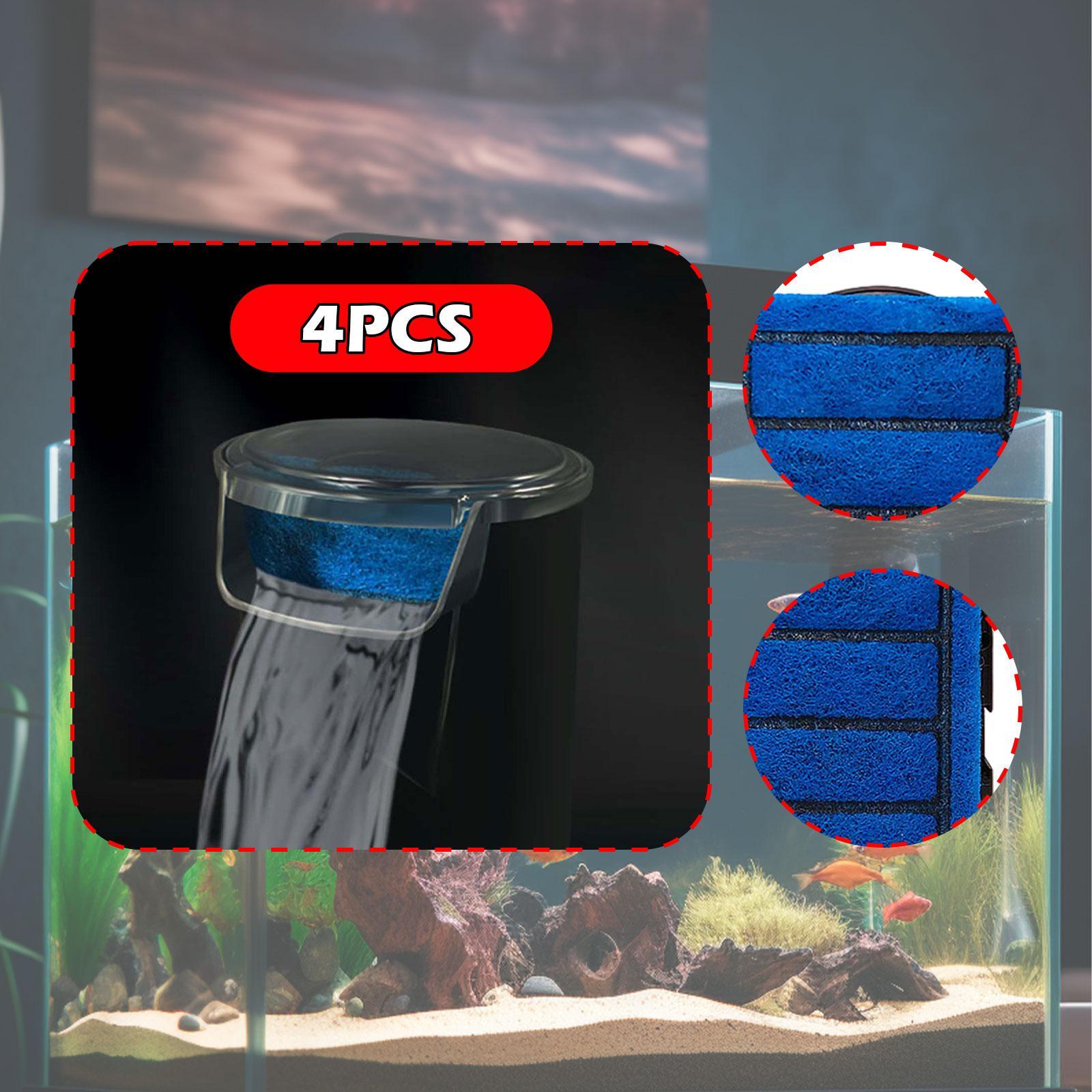 4 Pieces Tank Filter Cartridge - đánh giá và giá Fish Tank Filter Aquarium